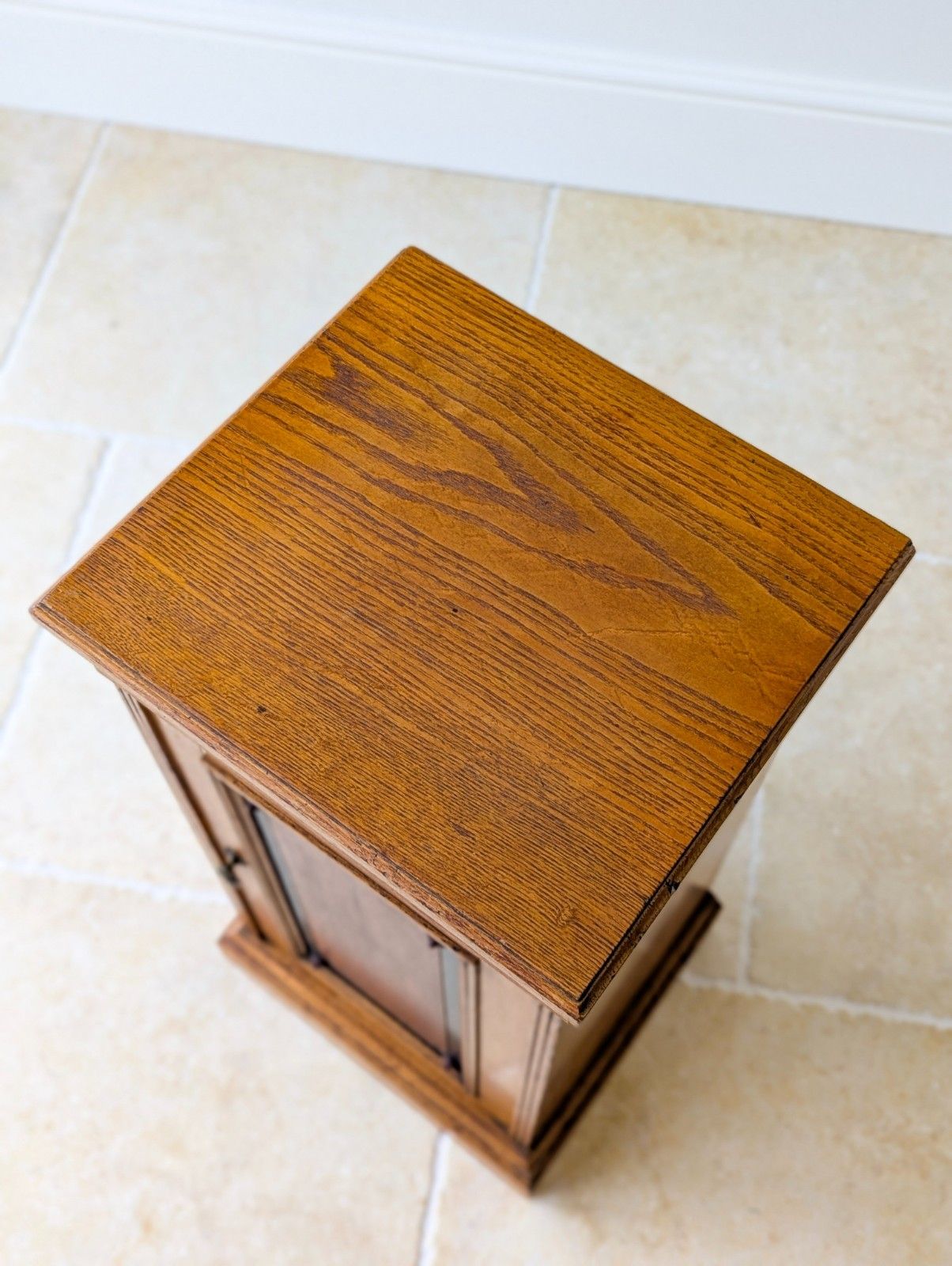 Antique Victorian Oak Aesthetic Movement Bedside Cabinet C.1890 photo Furniture