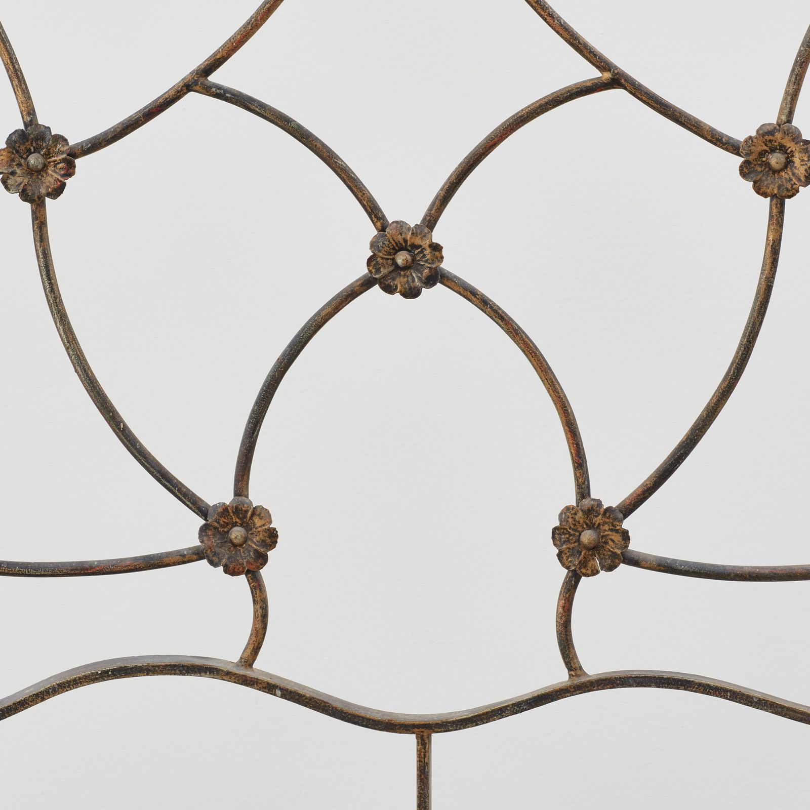 Salvino Marsura Intreccio D’amore Bed Headboard Treviso, Italy, 1980s photo furniture