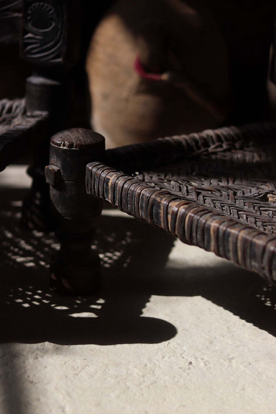 Furniture Near Pair Of 19th Century Swat Valley Pidha Chairs photo