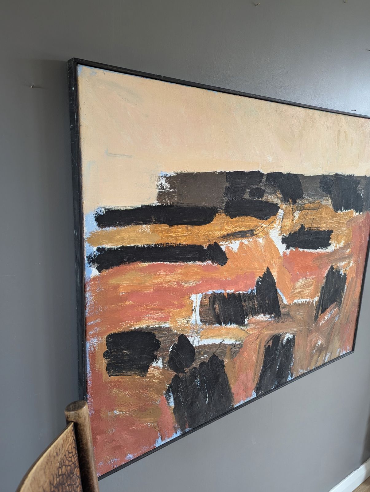 Abstract Horizon - Olieverfschilderij photo Kunst