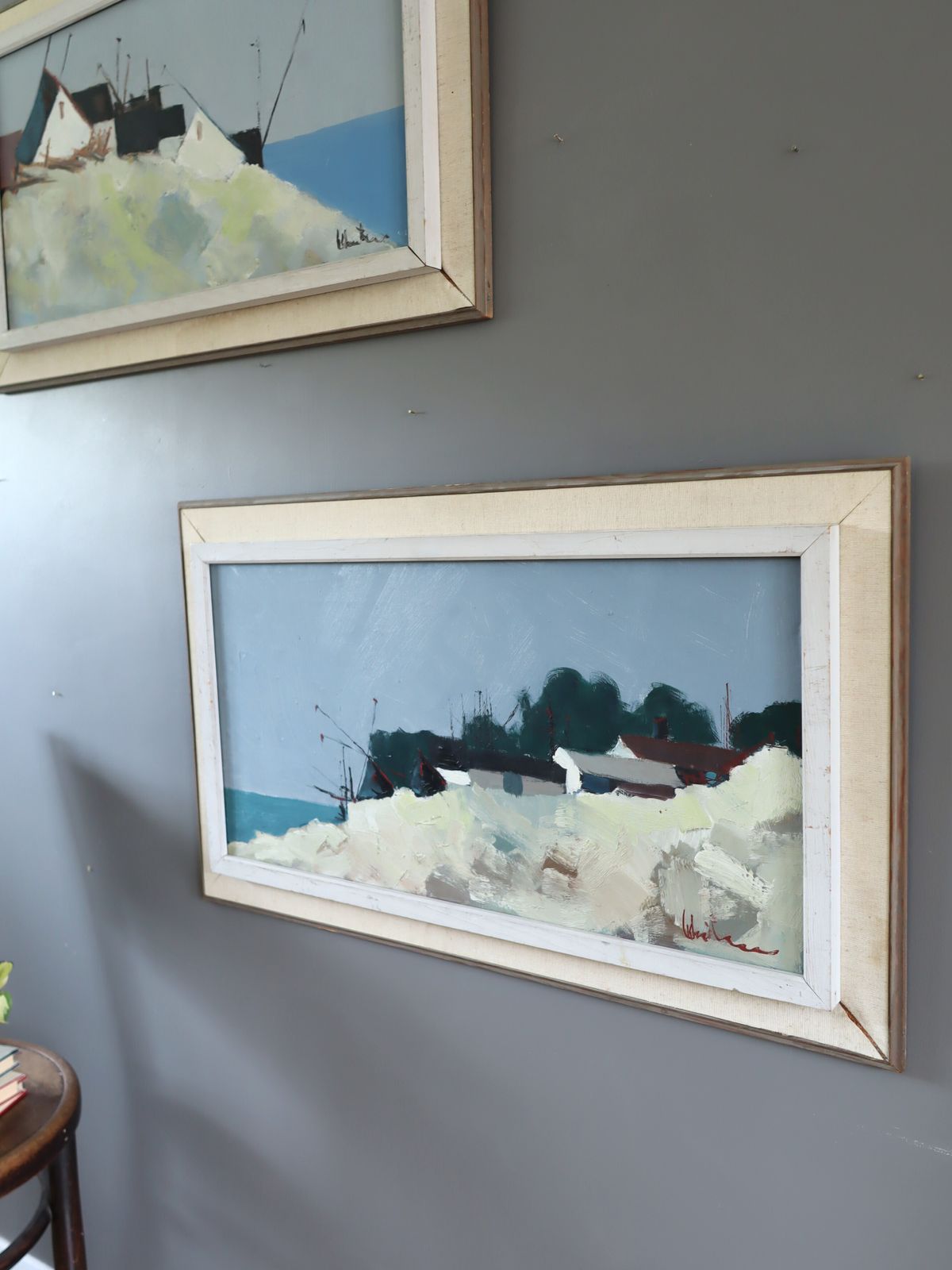 Cliffside By The Sea  Oil Painting photo 545.0