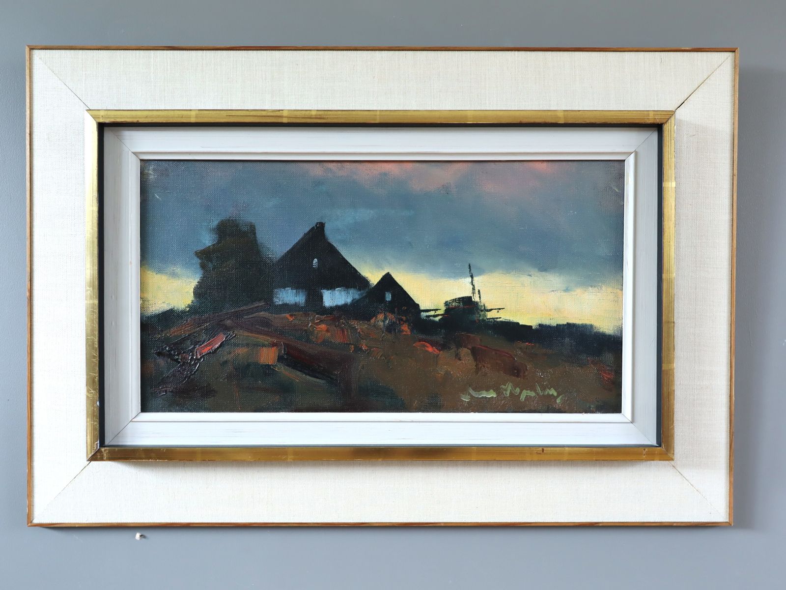 Fading Light, olieverfschilderij, midden 20e eeuw