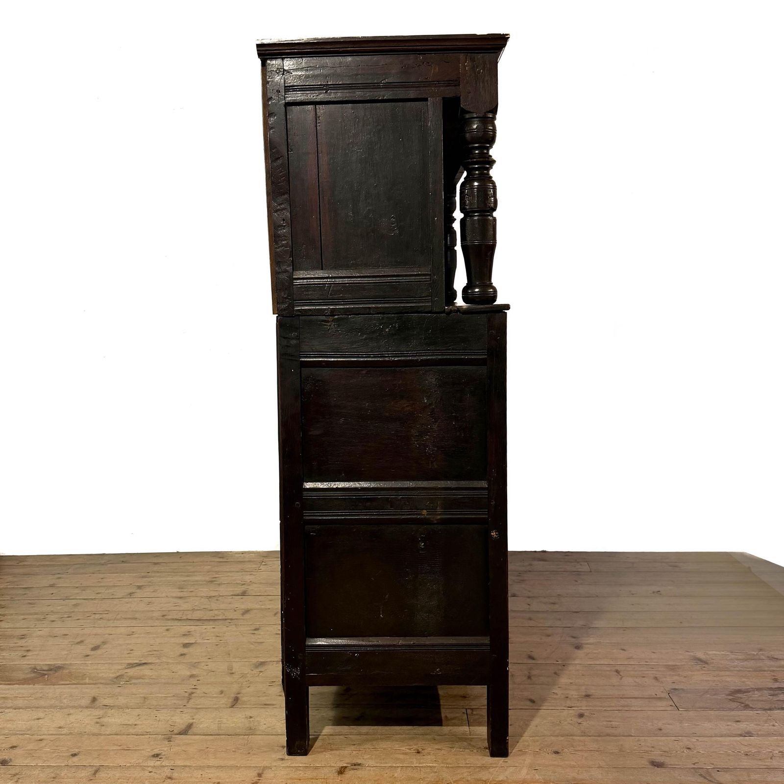 895.0 Antique 17th Century Oak Court Cupboard | Antique Cupboard | Storage Cupboard | Antique Storage | Vintage Furniture photo