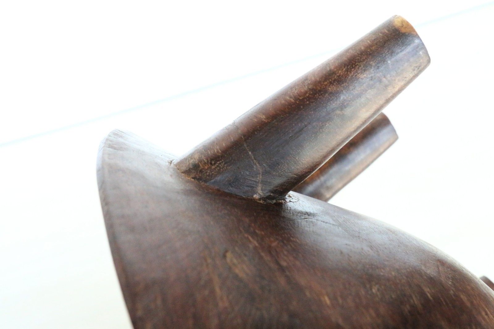 Home Decor Vintage Melanesian Fijian Kava Bowl 39cm Diameter Carved From One Piece Of Wood photo