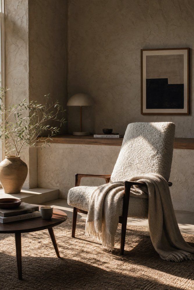 Mid Century Scandinavian Modern White Teak Armchair From Bröderna Andersson, 1960s photo vintage