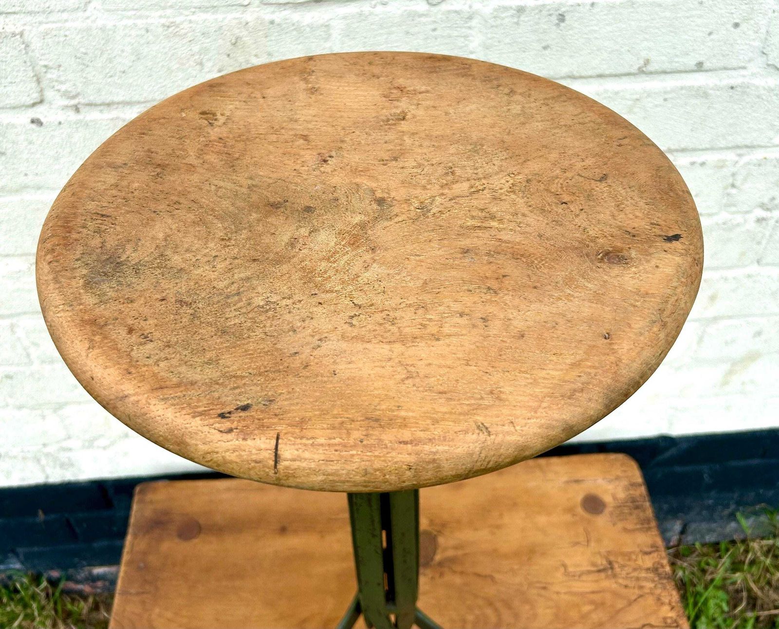 Rubery Owens Blade Machinist Industrial Stool Office Desk Kitchen Chair Vintage Retro Decor Seating Factory photo buy