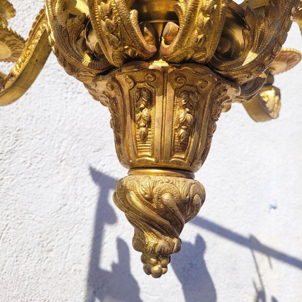 photo furniture Mazarin Bronze Chandelier, H72cm, Early 20th Century