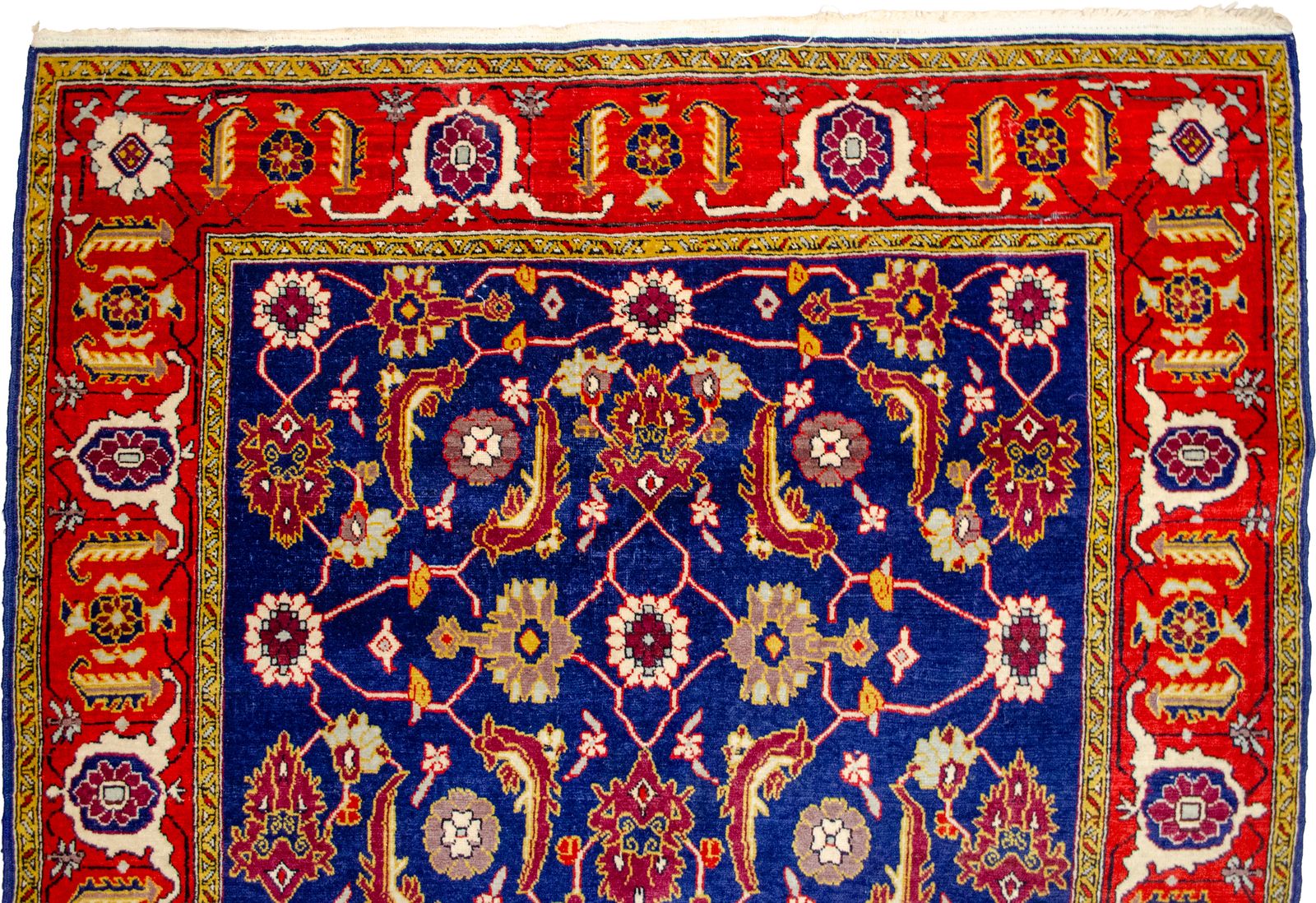 Vintage Tab Riz vloerkleed 194x128 cm, jaren 1980 photo Textiel