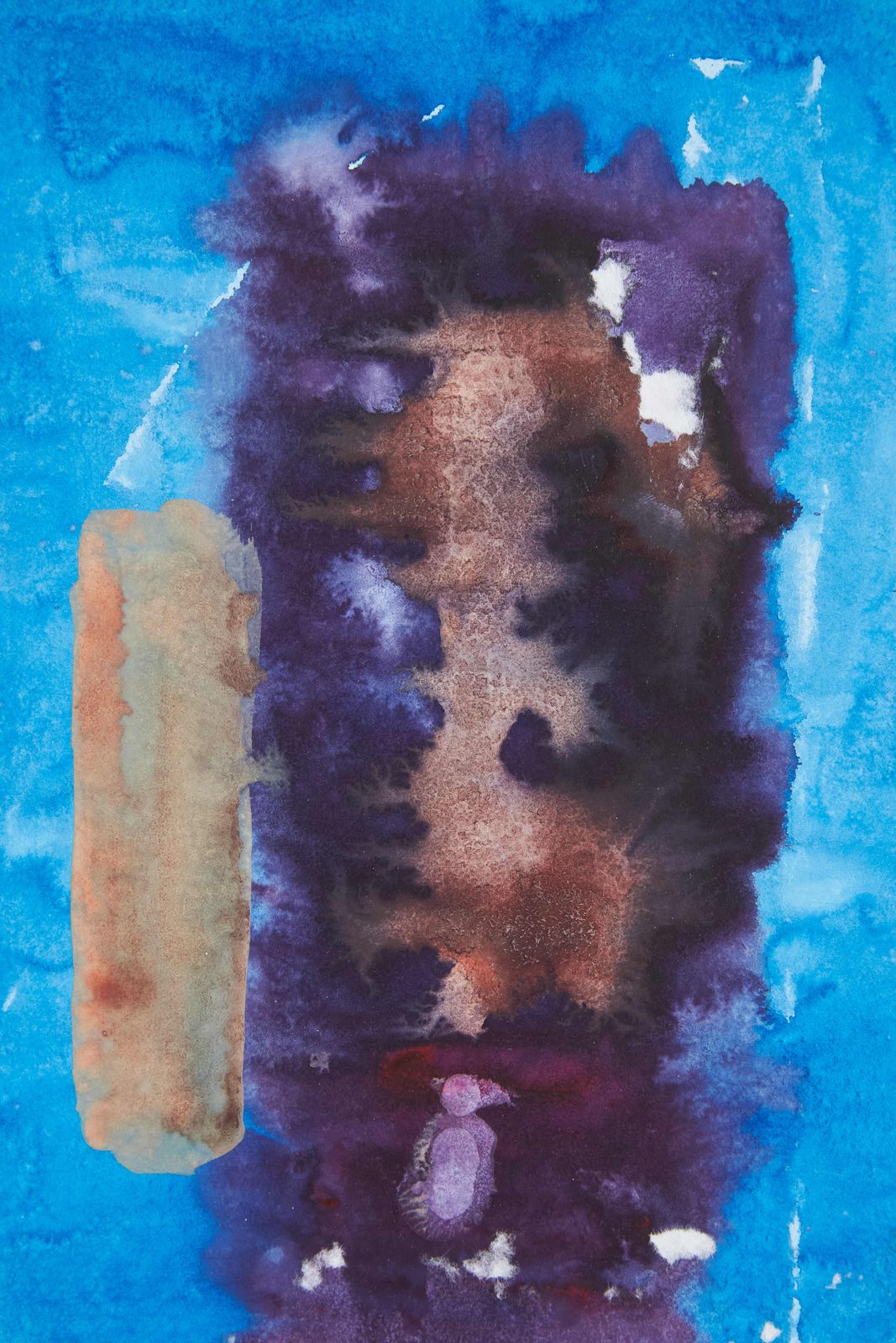 Watercolour And Ink Abstract Landscape By Alistair Grant C1978 80 photo furniture