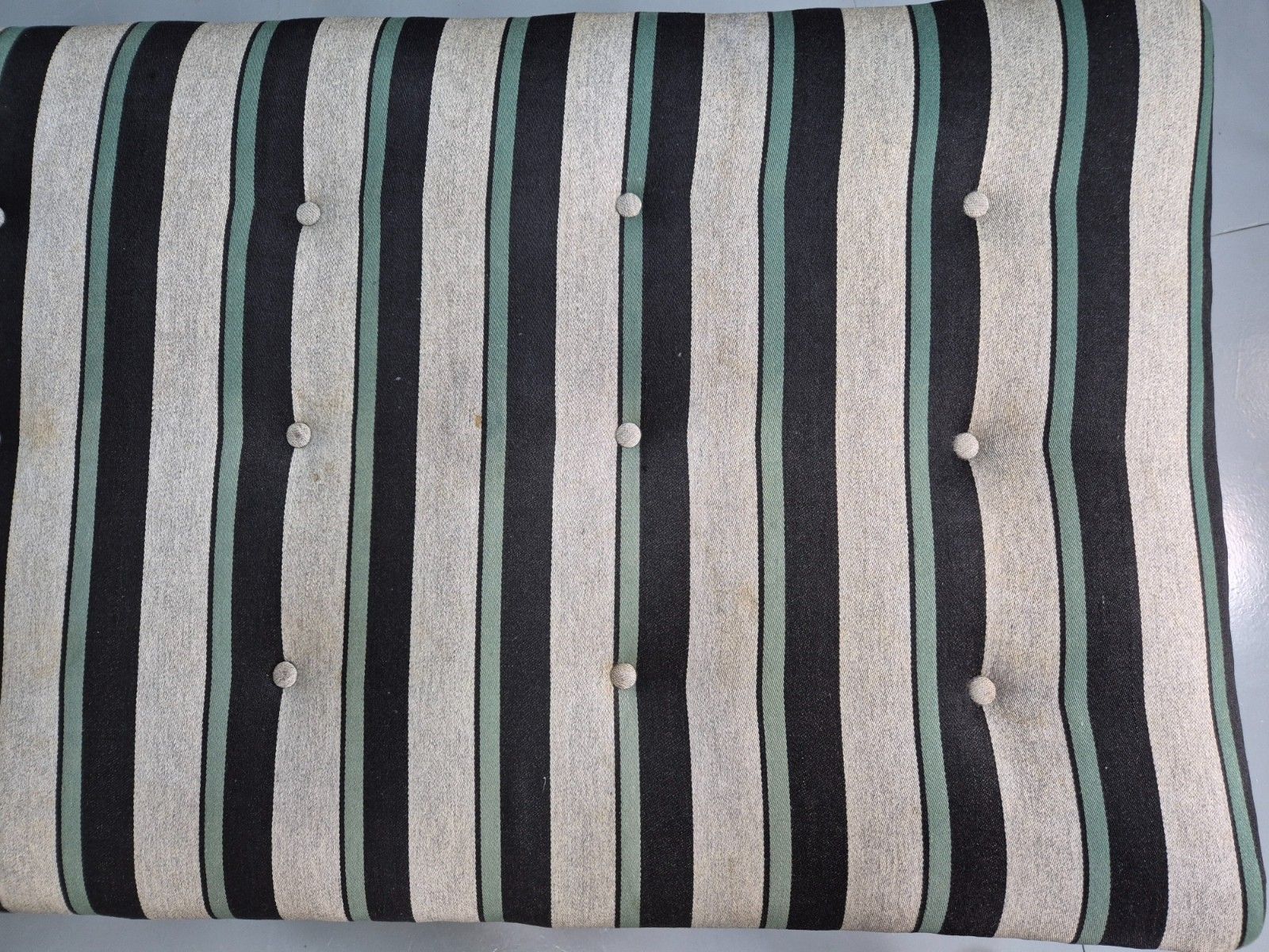 photo furniture Vintage Danish Mid Century Day Bed Original Wool Upholstery 1950s Retro  Eb07219