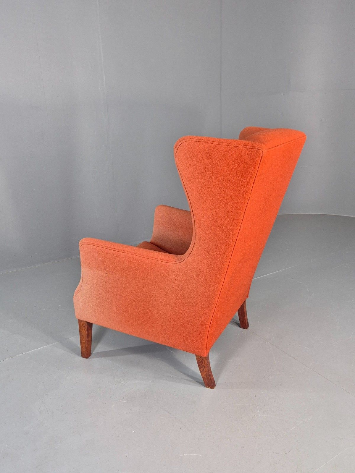 photo for sale Vintage Midcentury Wing Back Armchair Danish Design 1960s Retro Eb12115