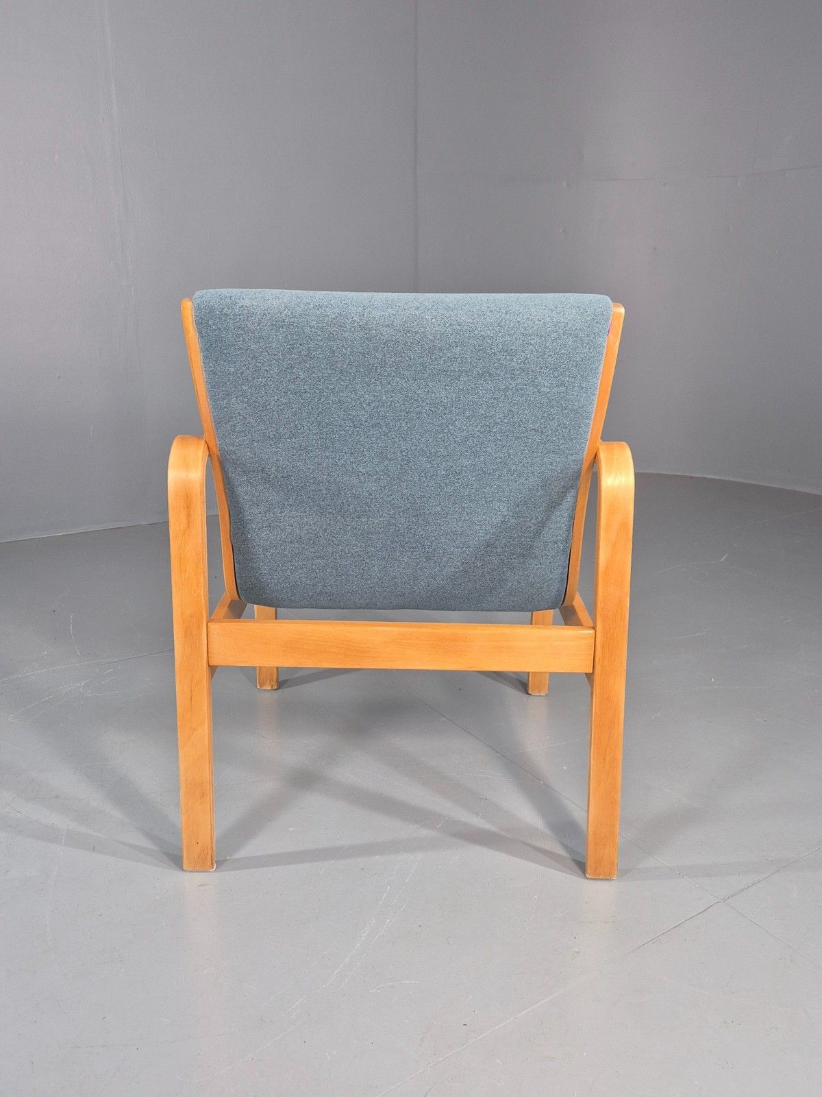 Vintage Danish Bentwood Chair Farstrup Mid Century New Upholstery Retro Eb12008 photo vintage