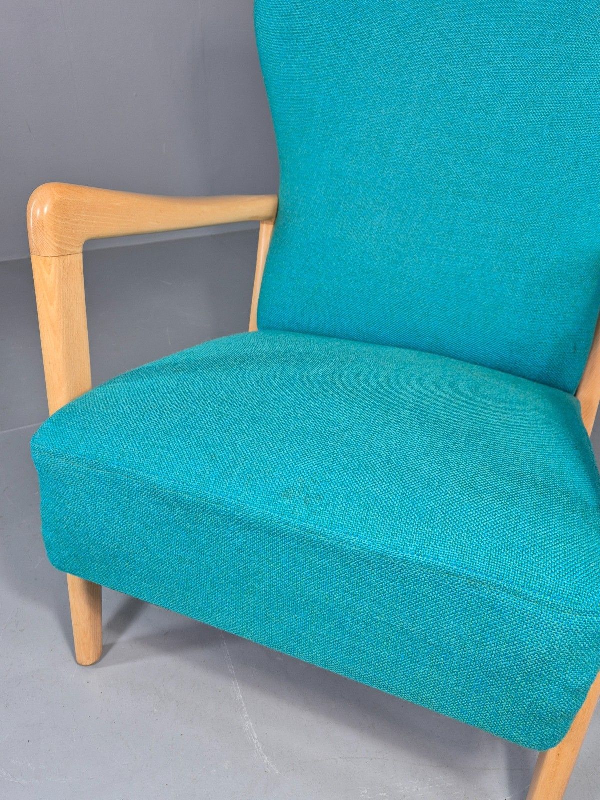 photo buy Vintage Mid Century Fritz Hansen Lounge Chair Soren Hansen Design 1940s  Eb12108