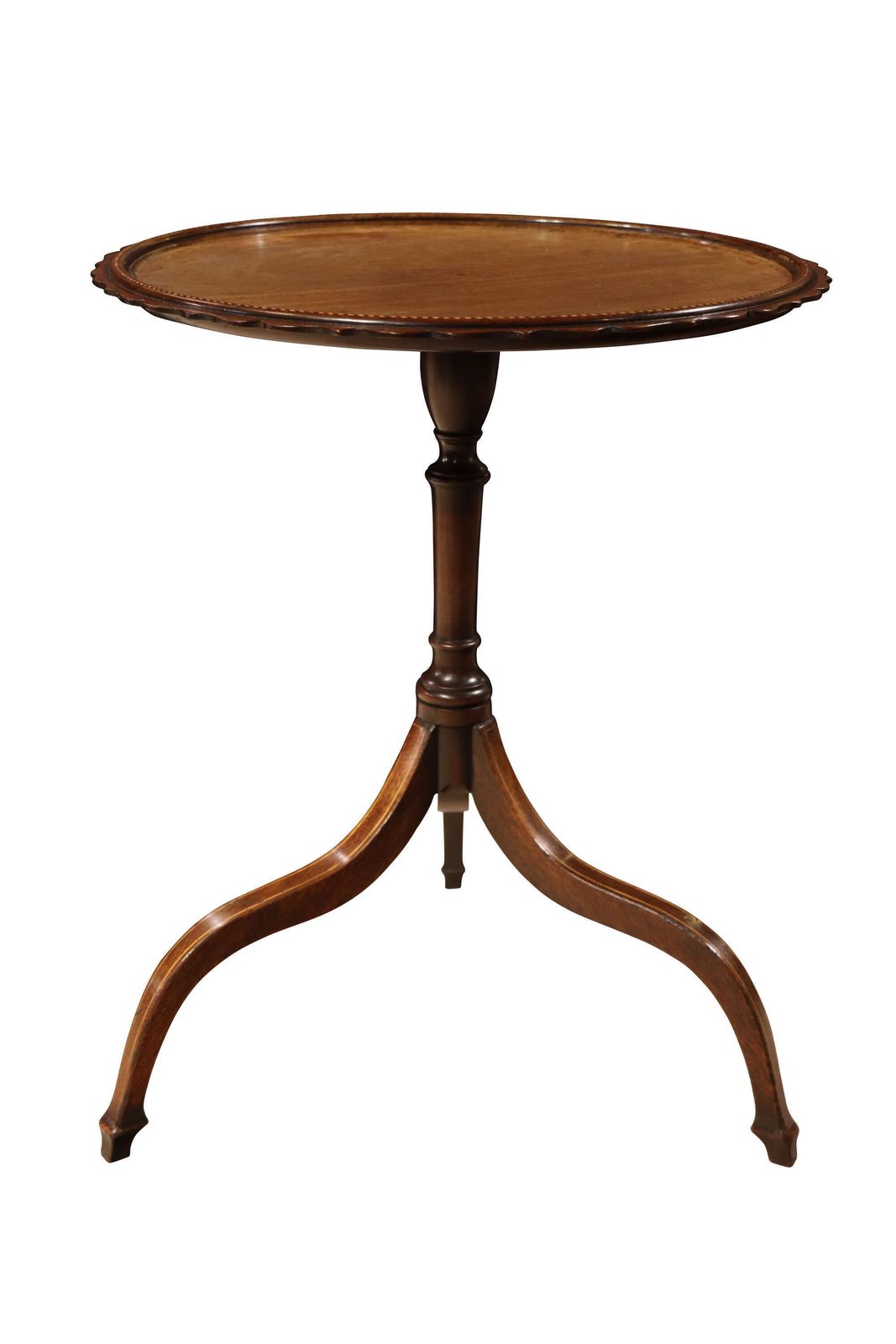 Early 19th Century Regency Mahogany Wine Table With Pie Crust Top, C.1810–1820 photo furniture