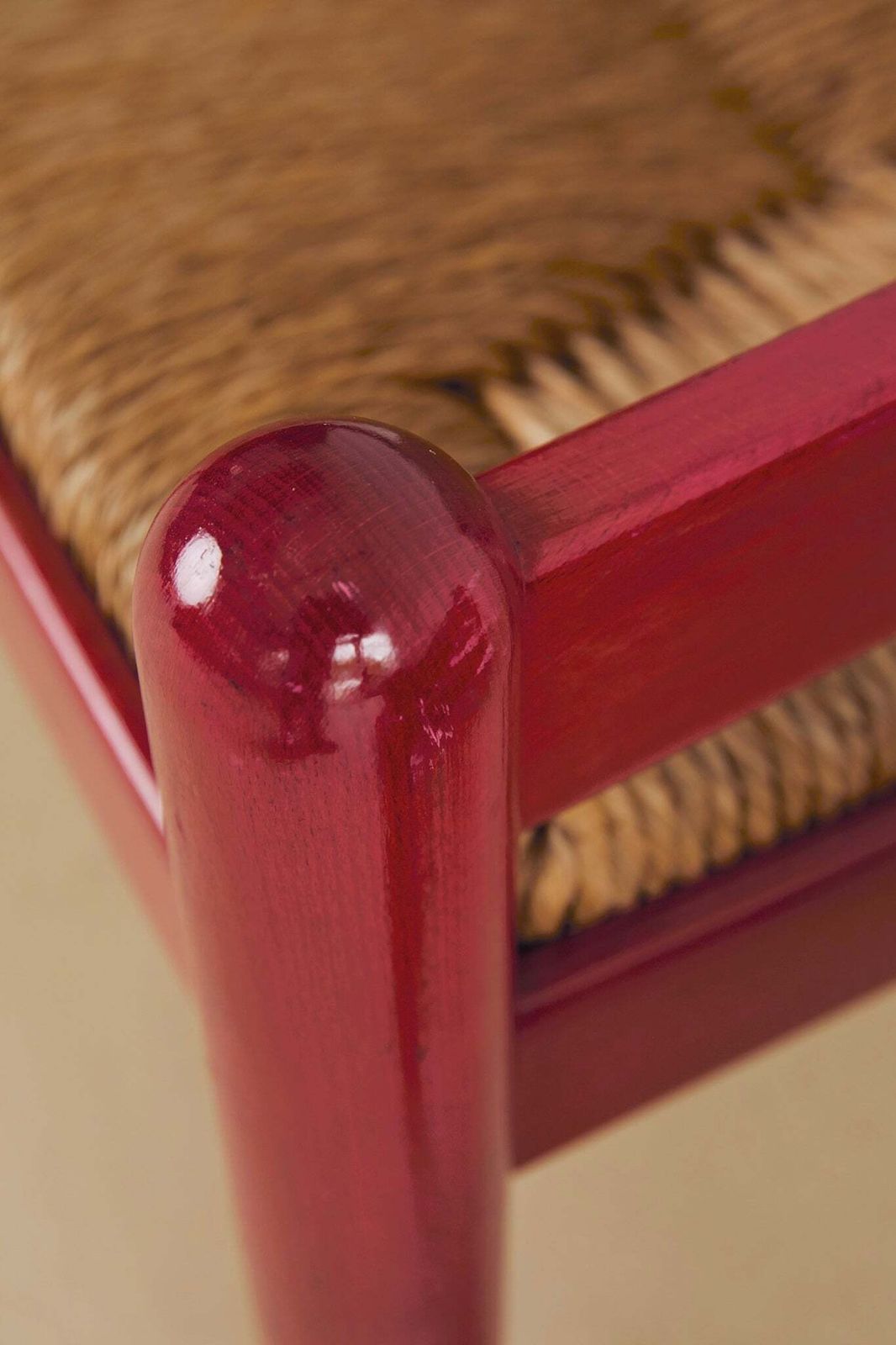 photo buy Cassina Carimate Armchair Pair Stained Red