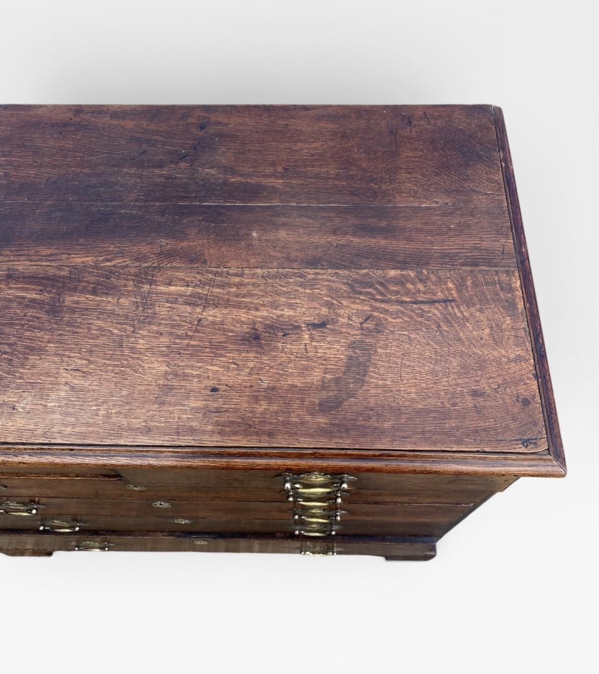 photo vintage Late 18th Century Georgian Oak Chest Of Drawers