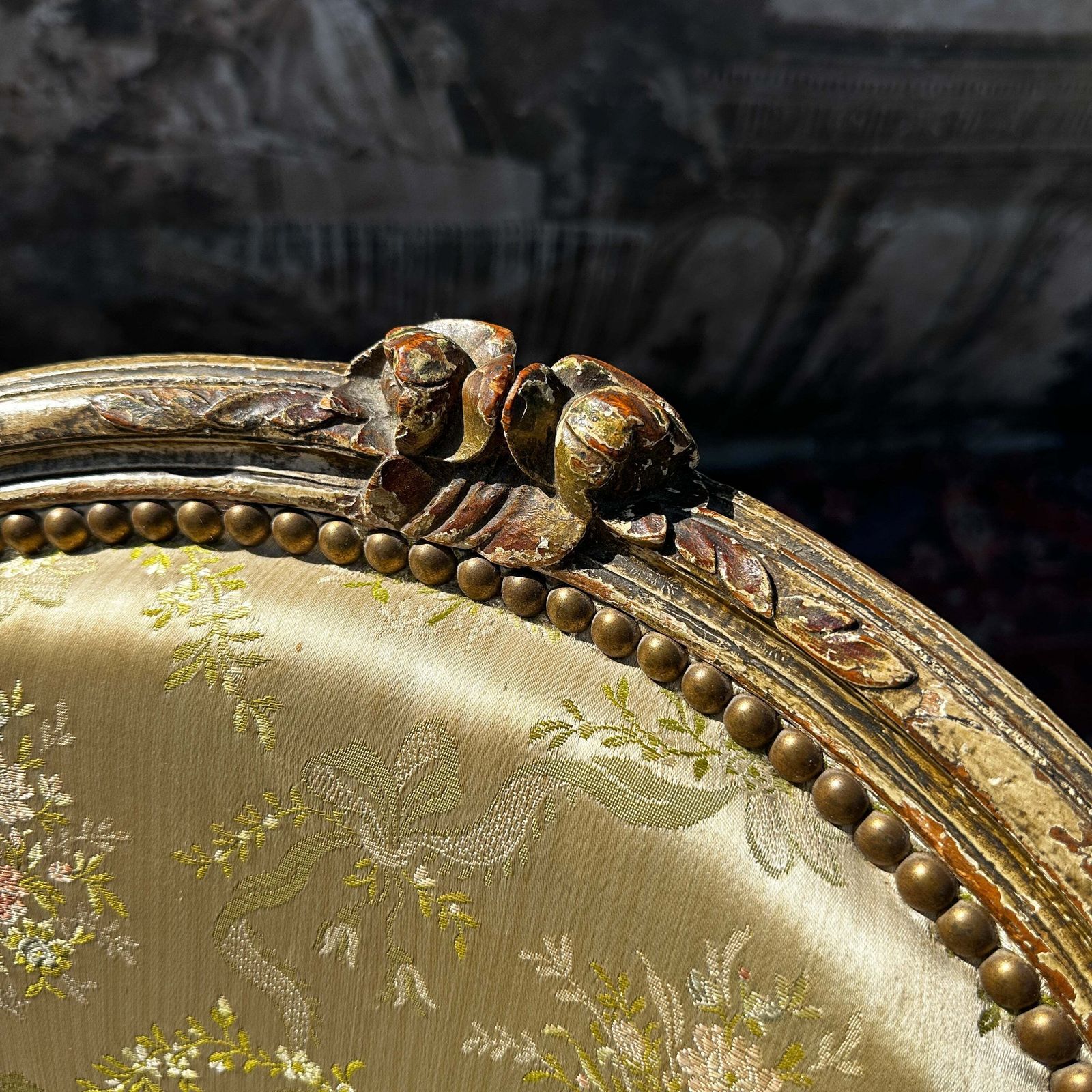 photo for sale French Louis XV Style Fauteuil Armchair — C.1880