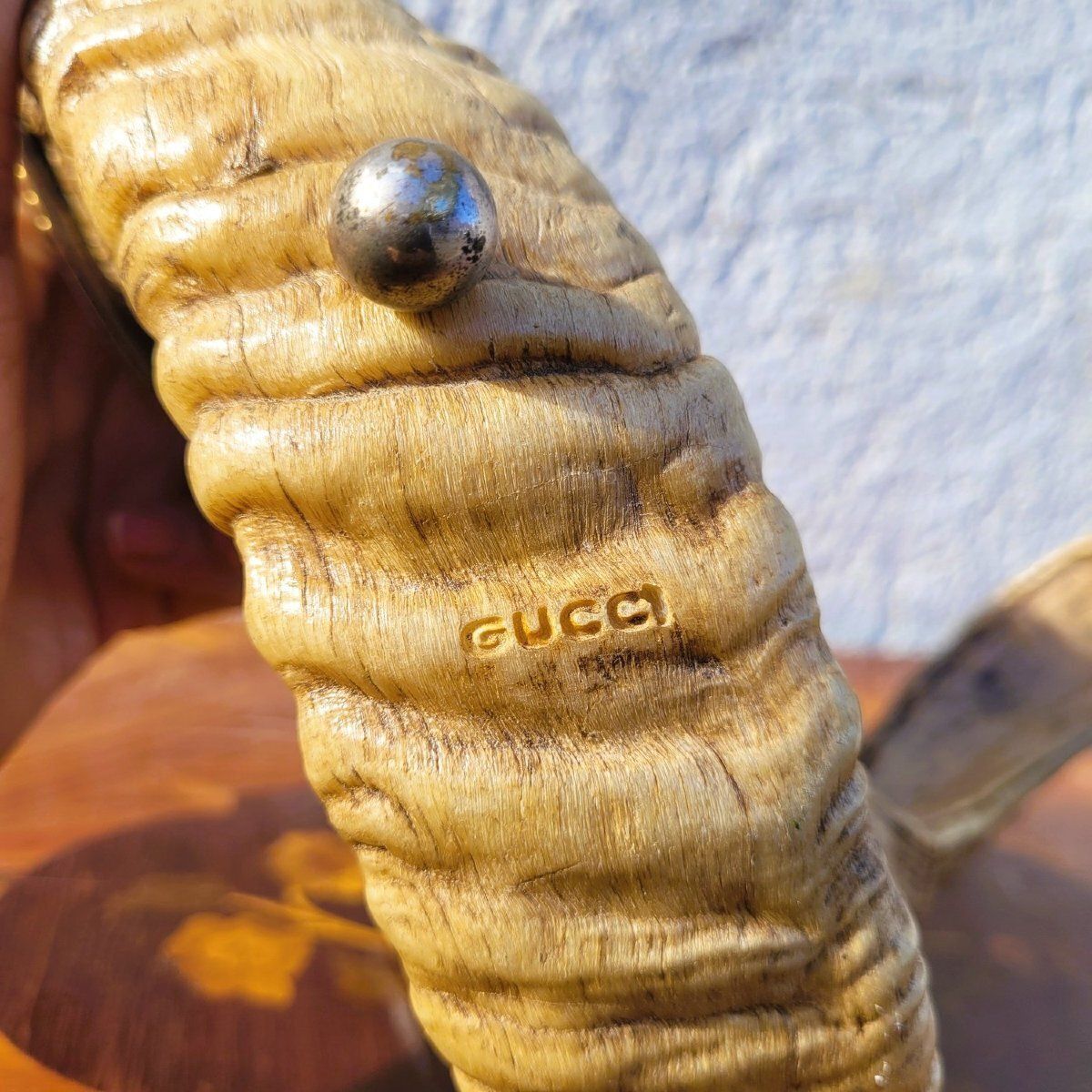 Gucci, Set van hoornobjecten, 20e eeuw photo Woonaccessoires
