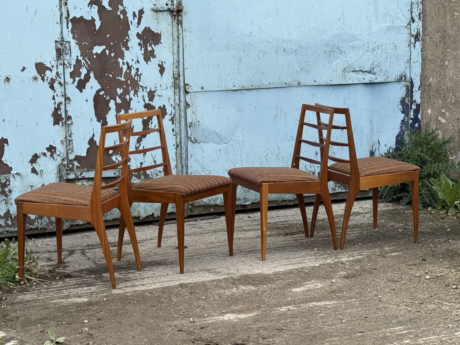 Set Of Four Teak Dining Chairs By Tom Robertson For A.H. McIntosh, 1960s photo buy