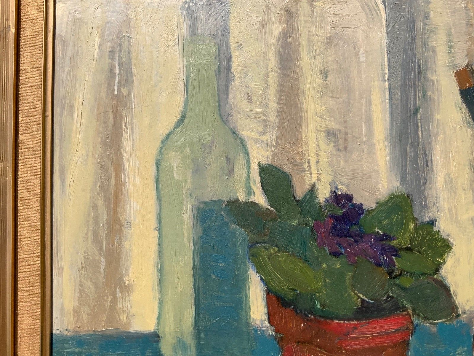Vantage Oil Painting Still Life By Svan Grandin (1906  1982),Large, Signed photo 500.0
