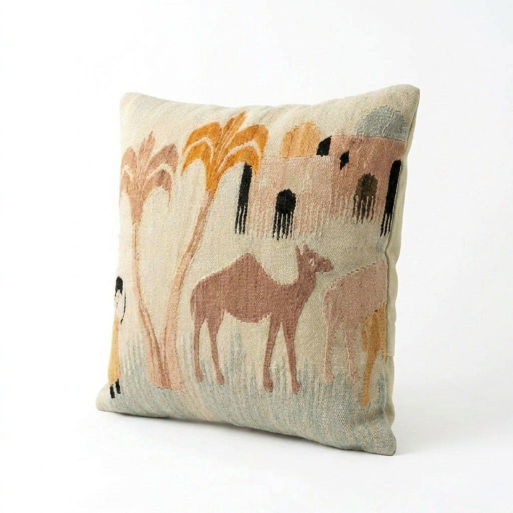 Bohemian Kilim Pillow Cover 60 X 60 Cm photo for sale