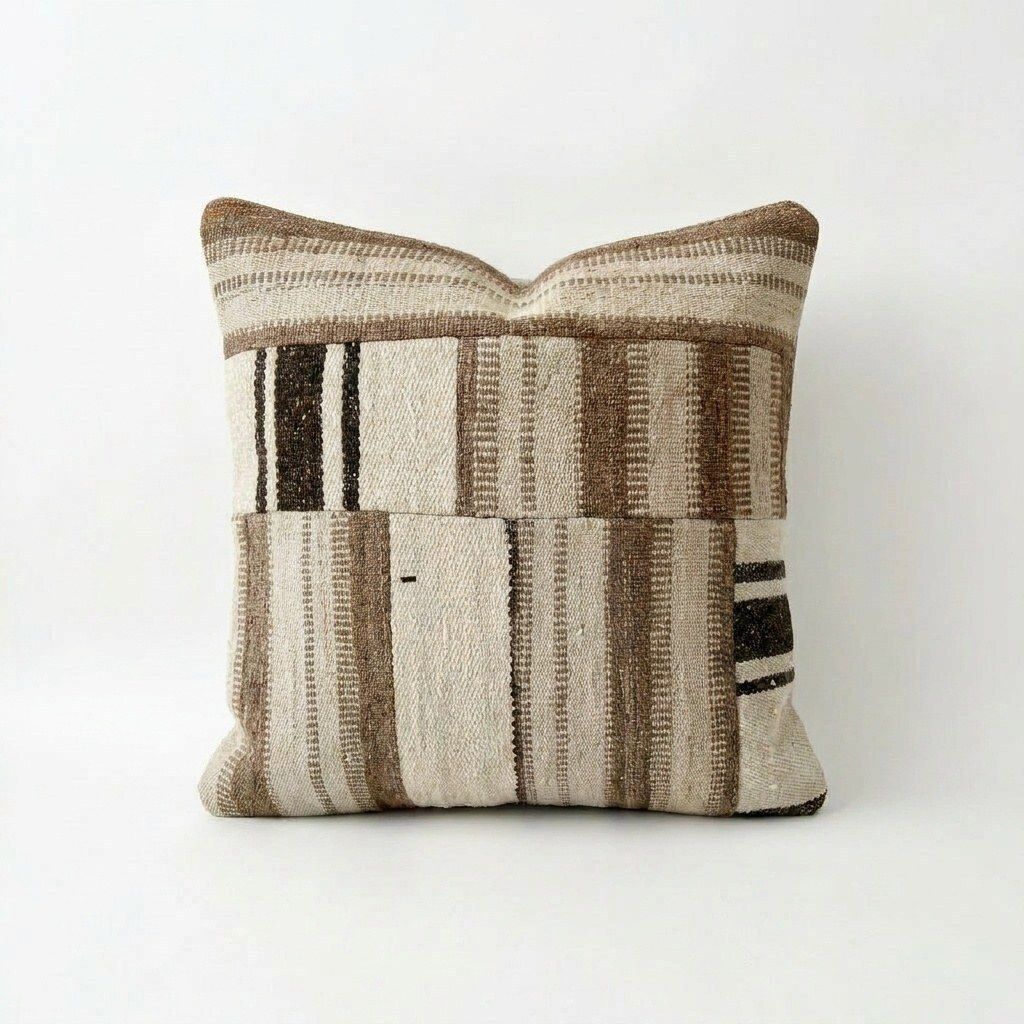 Modern Kilim Kussenhoes 50 x 50 cm