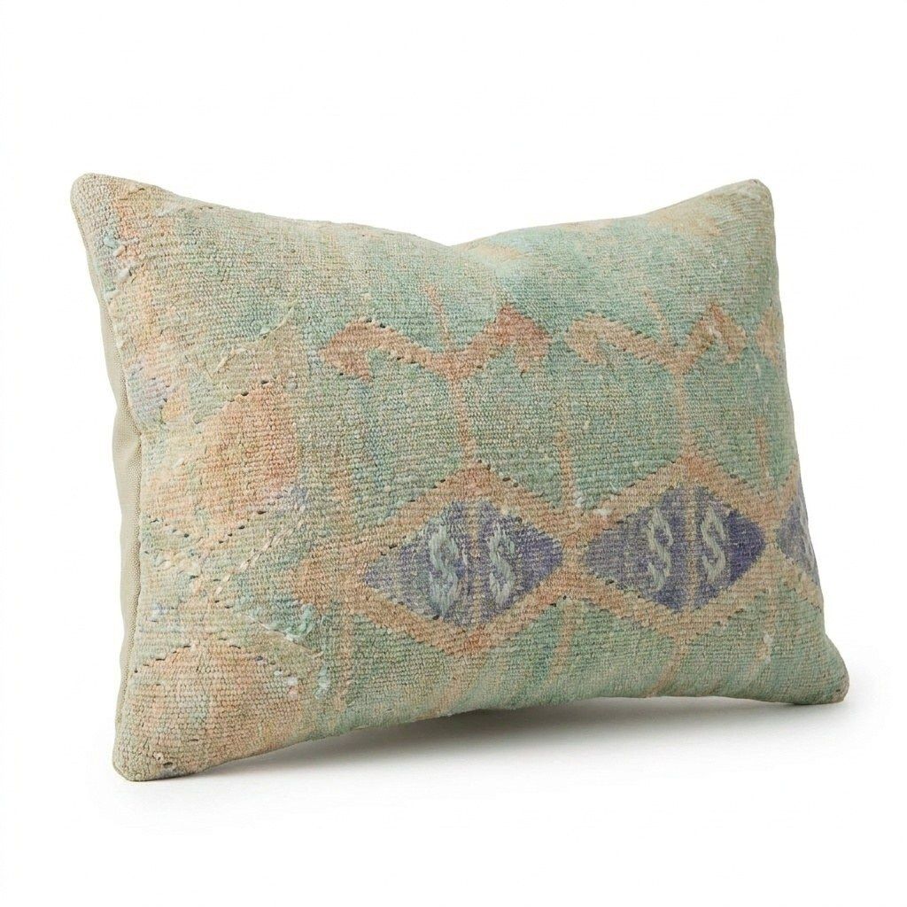 Gestreepte Kilim Lendenkussen Hoes 40 x 60 cm photo furniture
