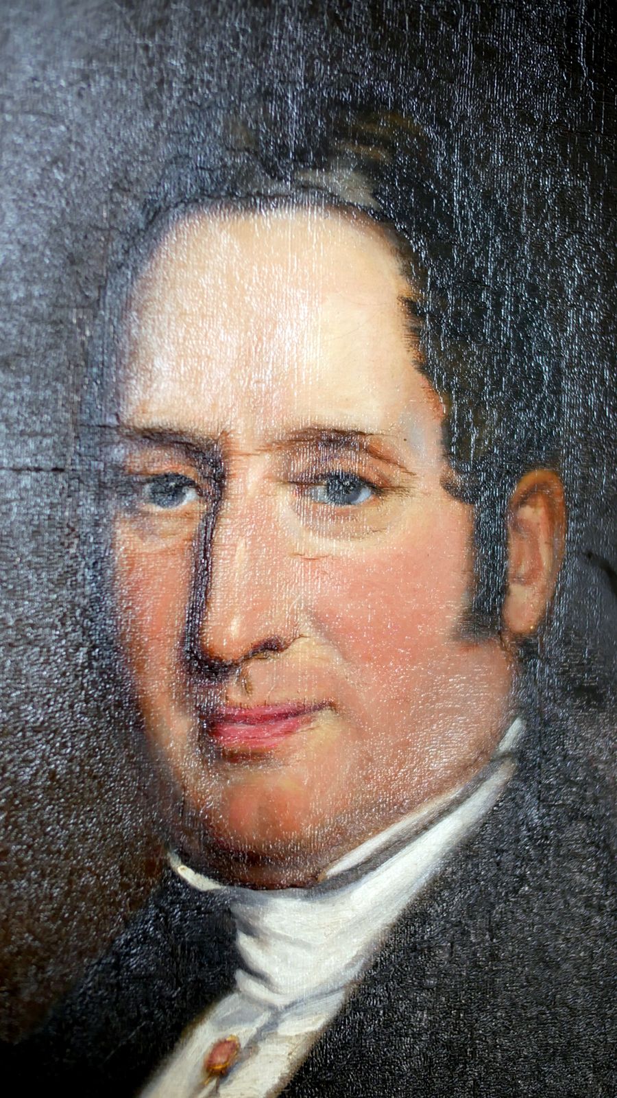 Georgian Regency Oil Portrait Painting photo vinterior