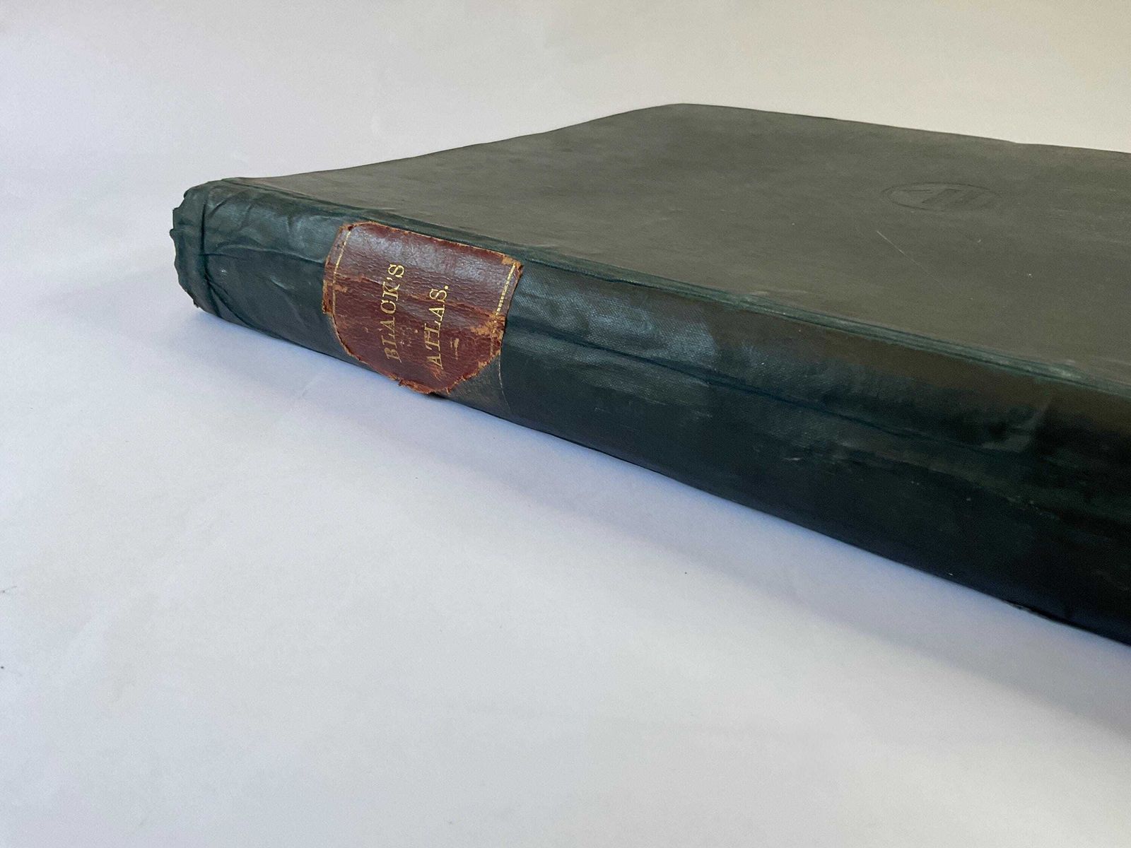 Rare 1884 Elephant Folio Black’s General Atlas – Hms Crocodile Royal Navy Provenance (1891) photo for sale