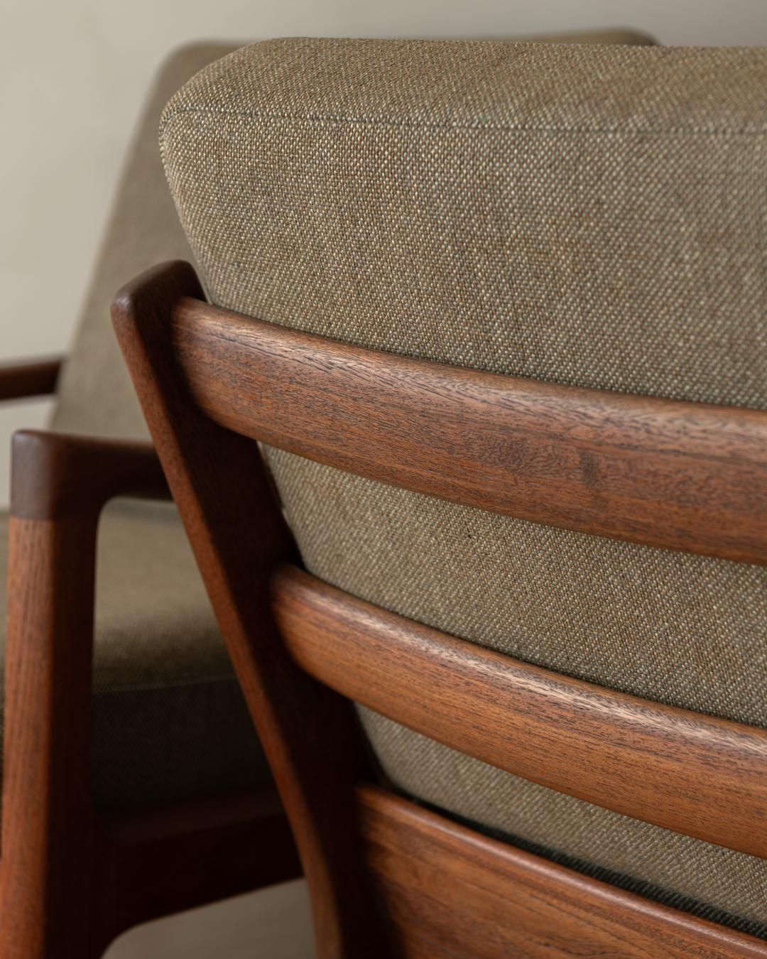 3543.0 Senator Lounge Chairs By Ole Wanscher For Cado, Danish Teak, 1960s, Set Of 2 photo