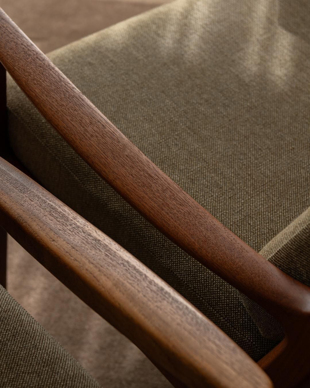 photo vintage Senator Lounge Chairs By Ole Wanscher For Cado, Danish Teak, 1960s, Set Of 2