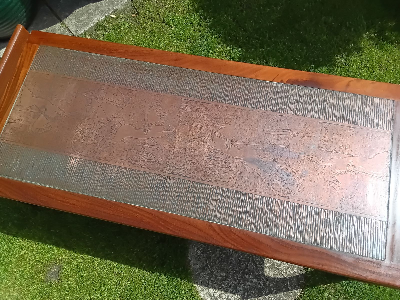 Vintage Teak Coffee Table In The Style Of Vad Trevare. photo for sale