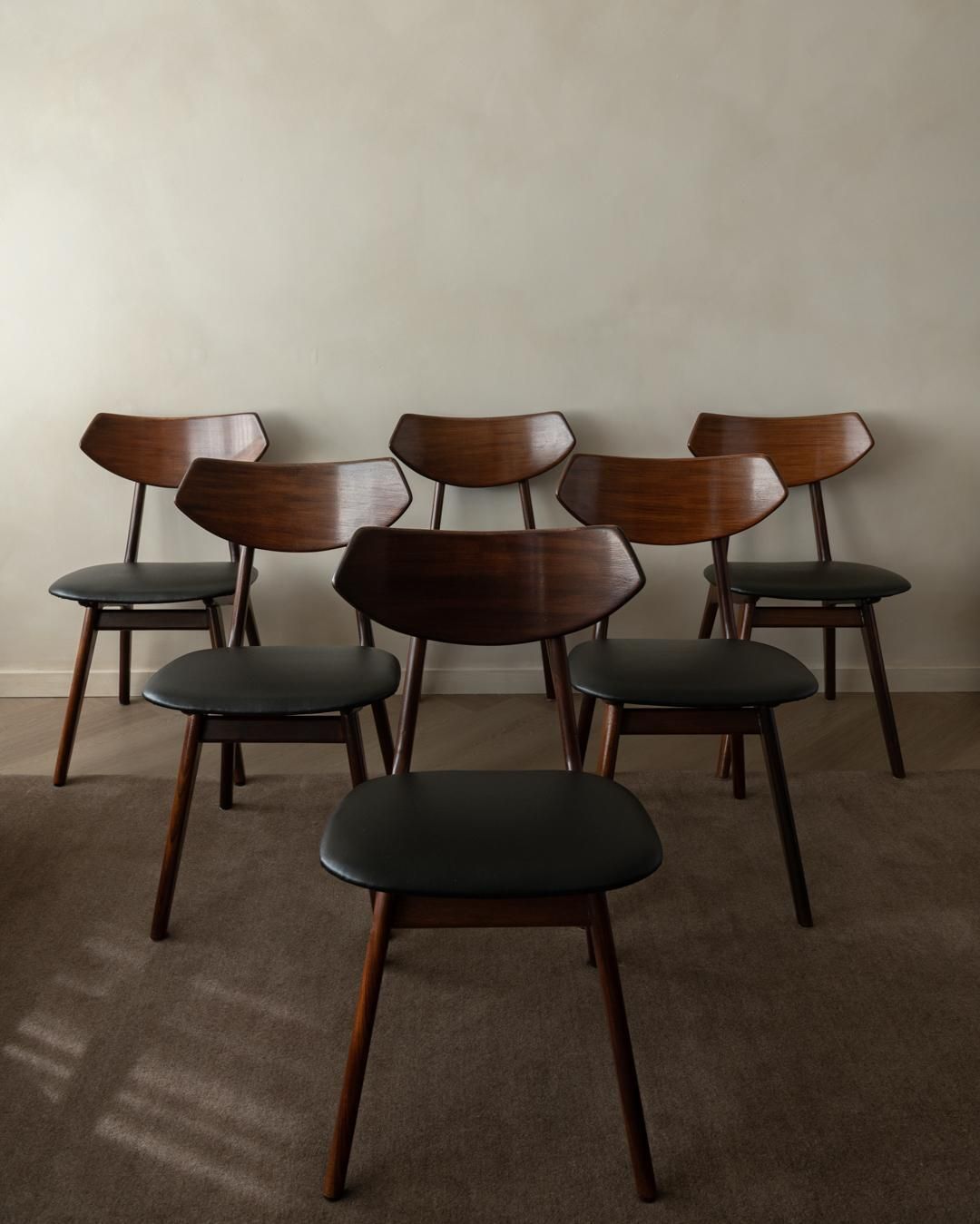 Dutch Mid Century Dining Chairs By Louis Van Teeffelen For Awa, 1960s, Set Of 6 photo furniture