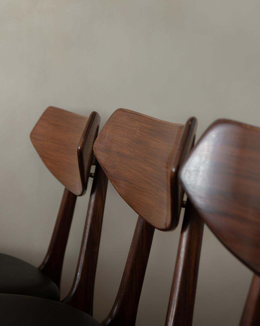 photo furniture Dutch Mid Century Dining Chairs By Louis Van Teeffelen For Awa, 1960s, Set Of 6