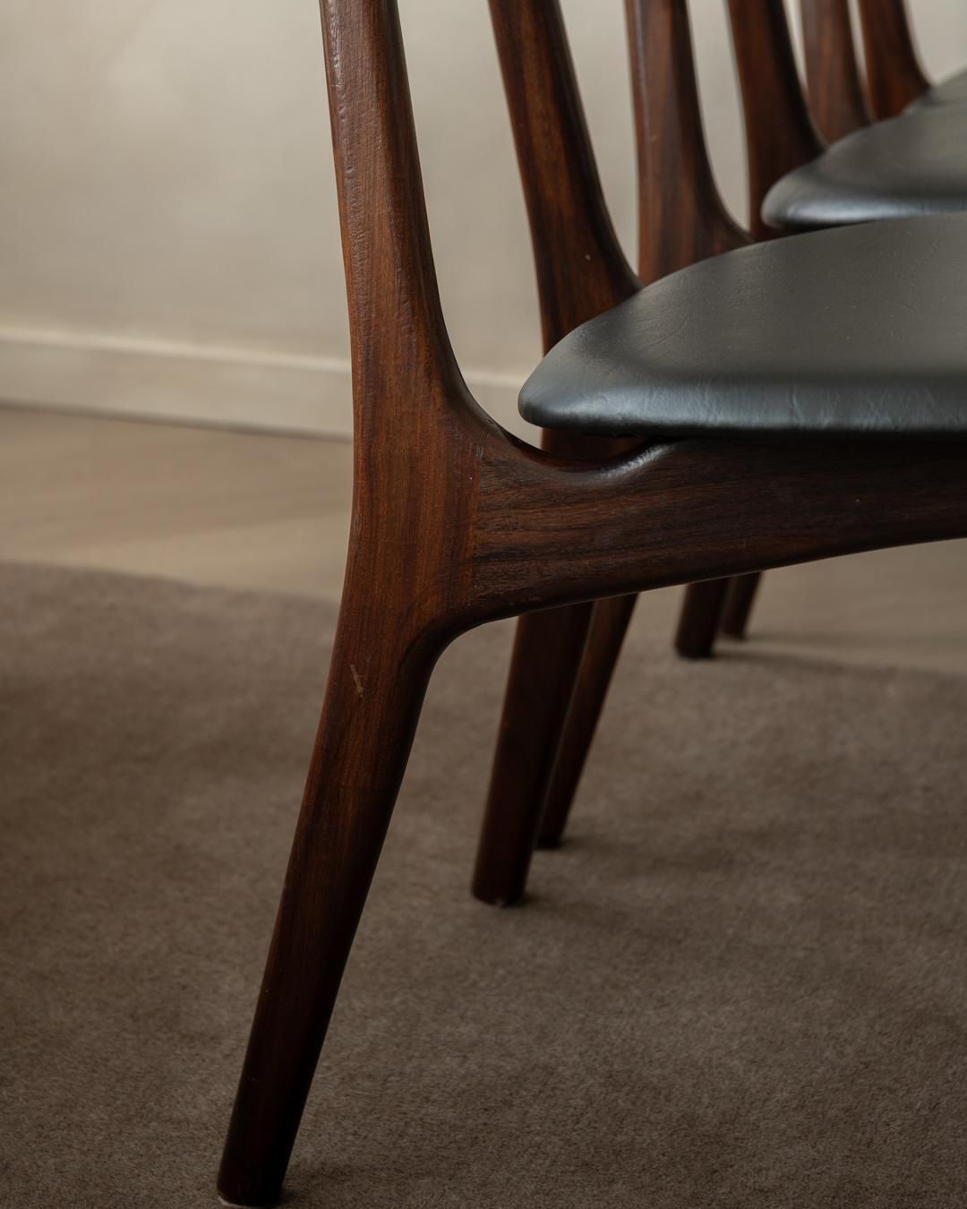 Furniture Dutch Mid Century Dining Chairs By Louis Van Teeffelen For Awa, 1960s, Set Of 6 photo