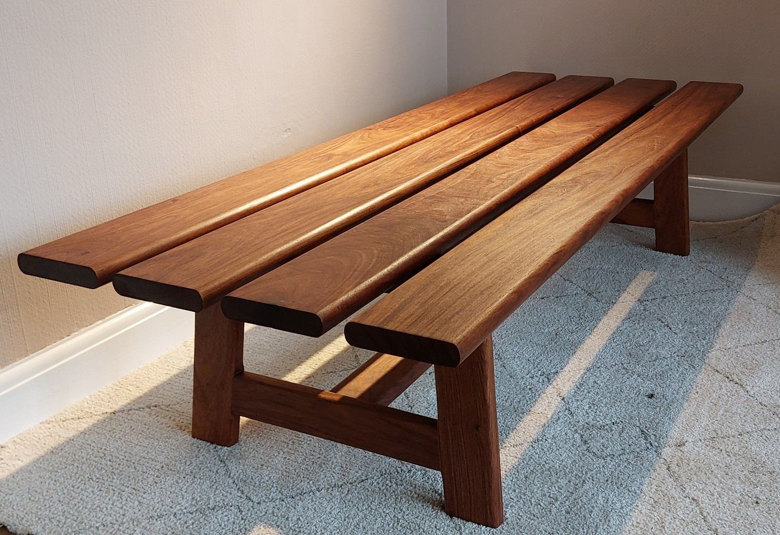 Mid Century Large Designer Teak Coffee Table By John Tabraham For Kallenbach South Africa photo vintage