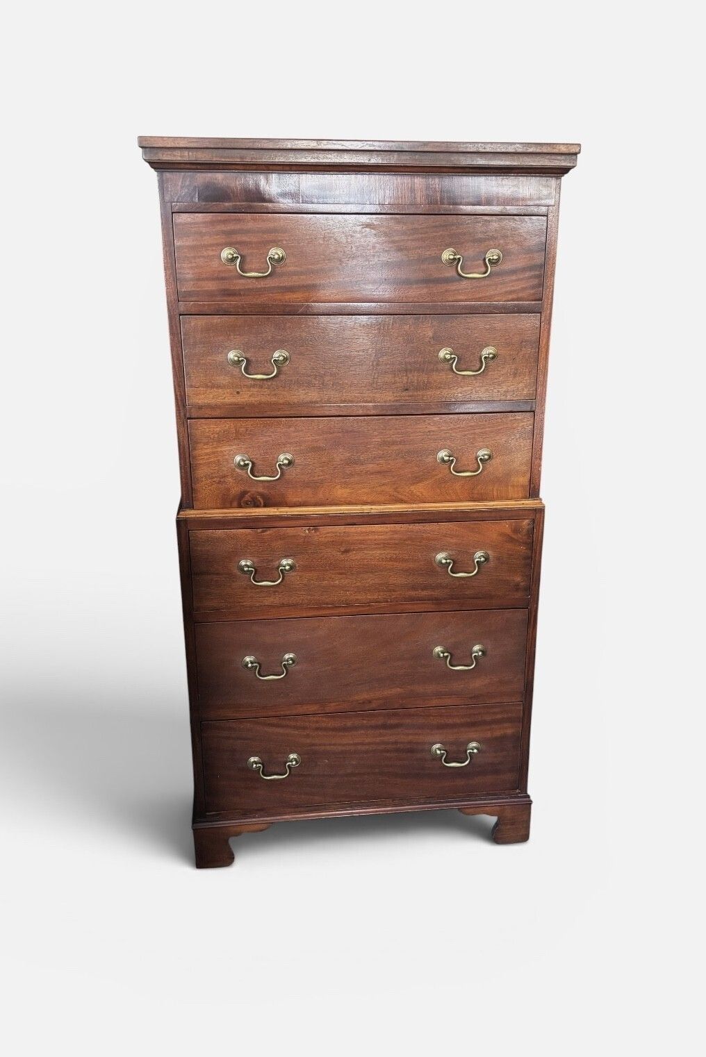 Small Early 20th Century Mahogany Tallboy photo furniture