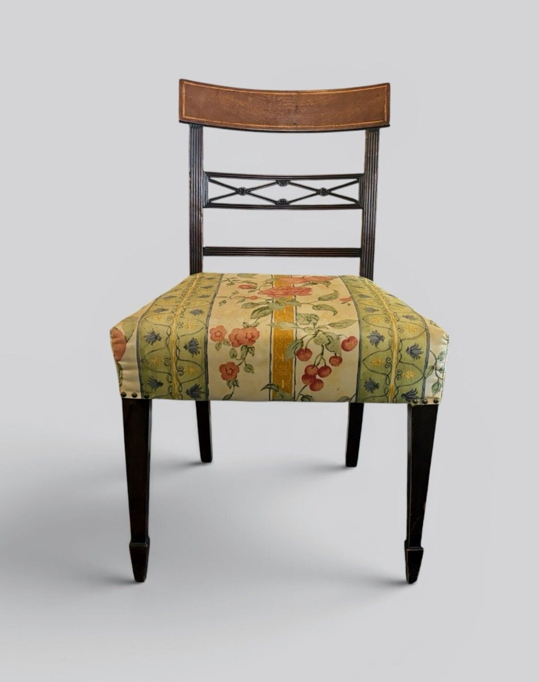 Set Of Six Early 19th Century Mahogany Dining Chairs photo for sale