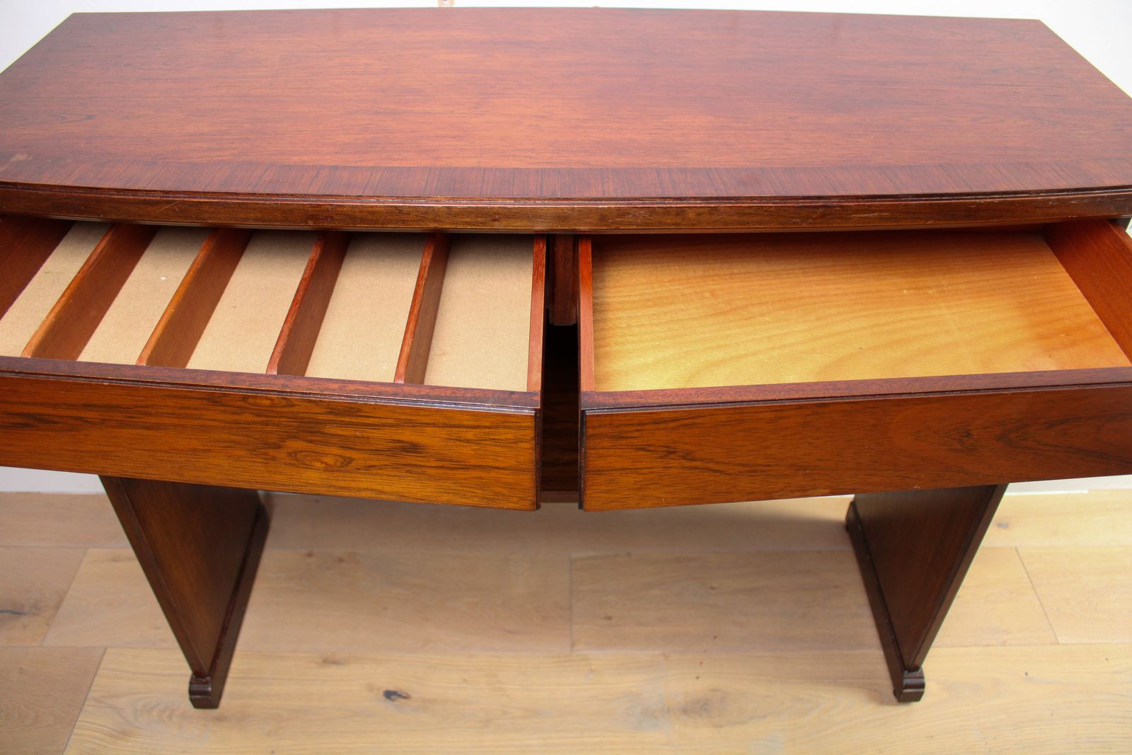 photo for sale A Vintage Mid Century Heals Rosewood Serving / Console Table With Cutlery Drawer