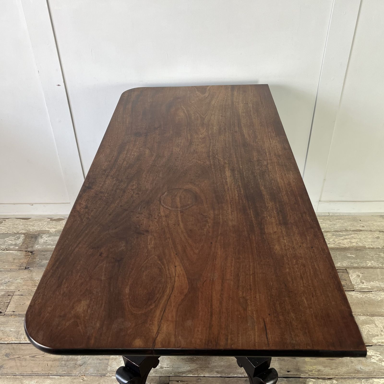 Pair Of Antique Ebonised Mahogany Consoles photo 3500.0
