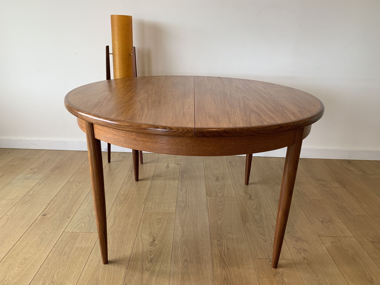 Restored G Plan Fresco Extending Table & 4 (Or 6) Victor Wilkins Dining Chairs photo Furniture