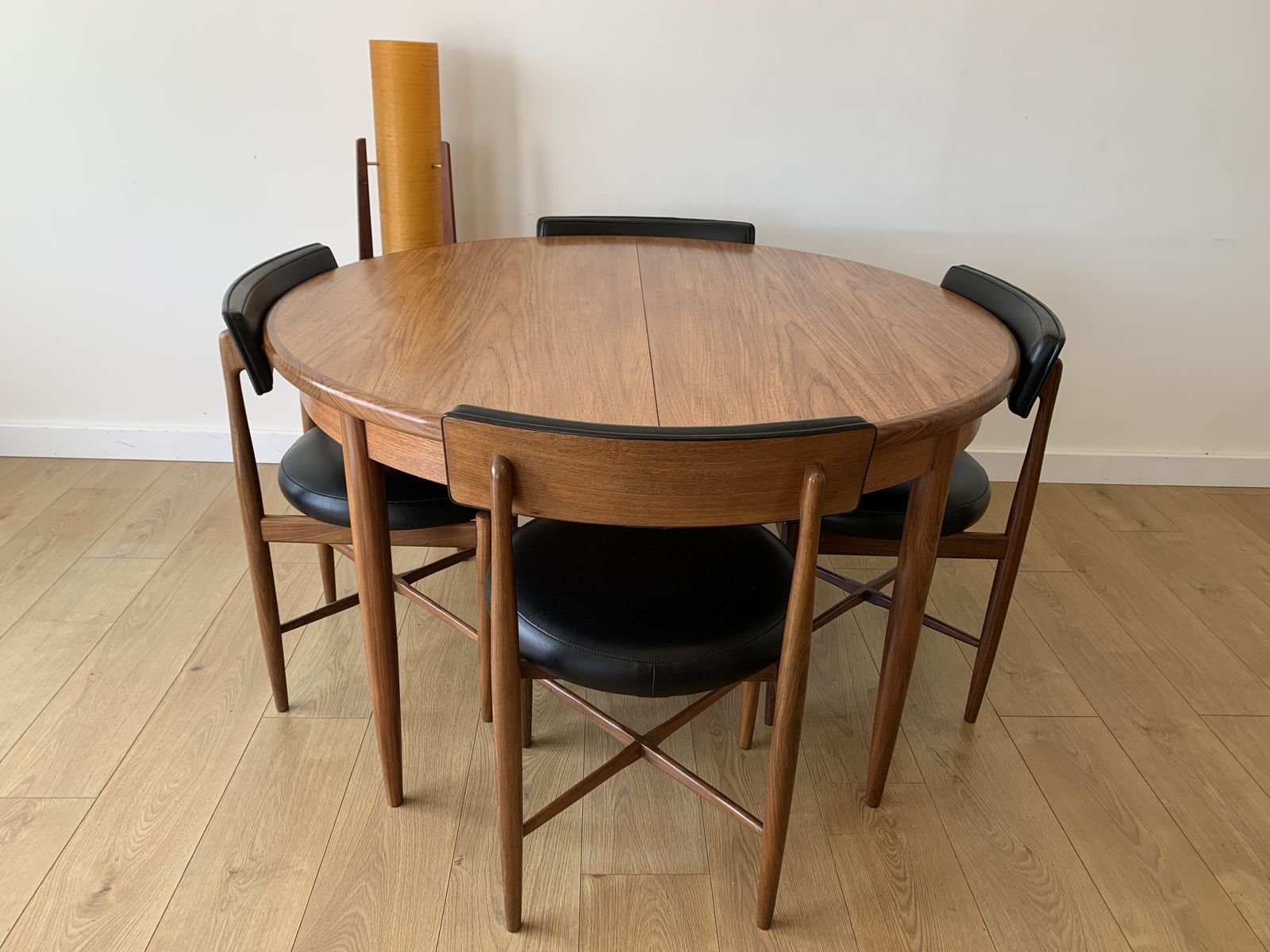 Restored G Plan Fresco Extending Table & 4 (Or 6) Victor Wilkins Dining Chairs photo buy