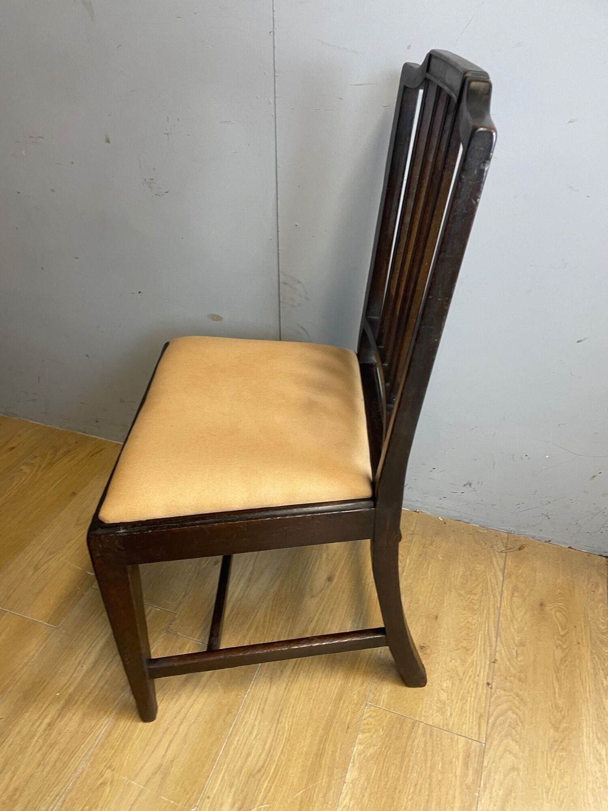photo furniture Set Of Six Late Georgian Mahogany Country Made Dining Chairs