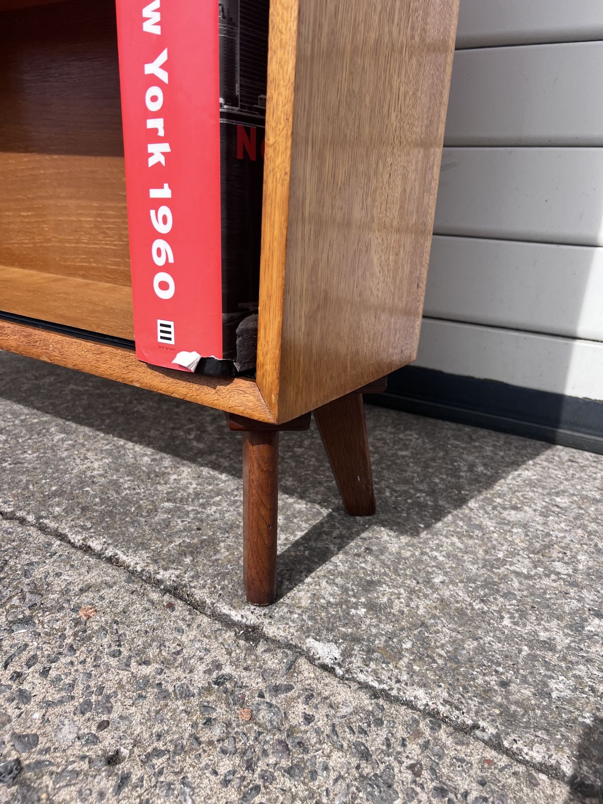 British Mid Century Oak Bookcase – C.1960s photo furniture