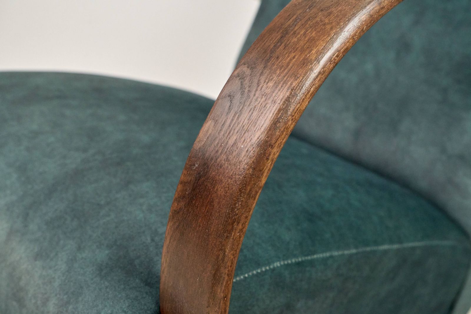 H 410 Type C Armchair Designed By Jindrich Halabala 1940s Czechoslovakia photo vinterior
