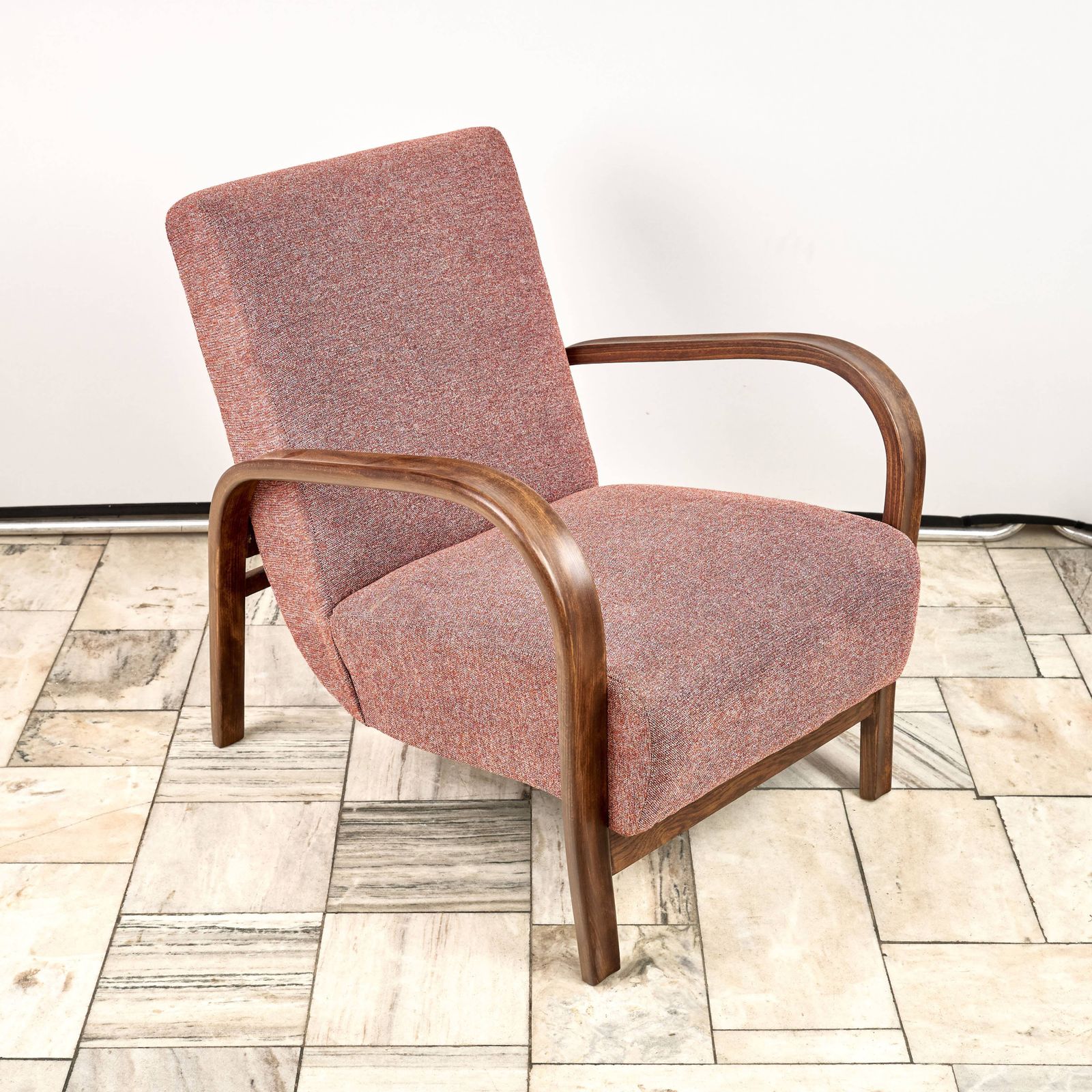 777.0 Armchair By K. Kozelka & A. Kropacek Interier Praha 1950s Czechoslovakia photo