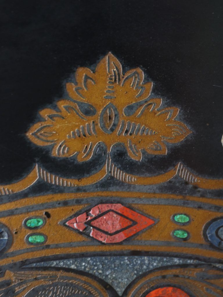 Large 19th Century Florentine Heraldic Pietra Dura Plaque, Allegory Of Peace, C.1890 photo buy