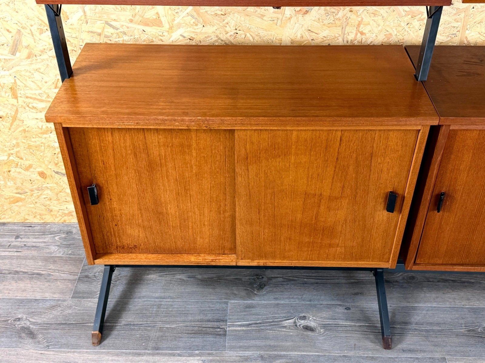 60s 70s Teak Shelving System Wall Unit By Olof Pira Sweden Mid Century photo 2843.0