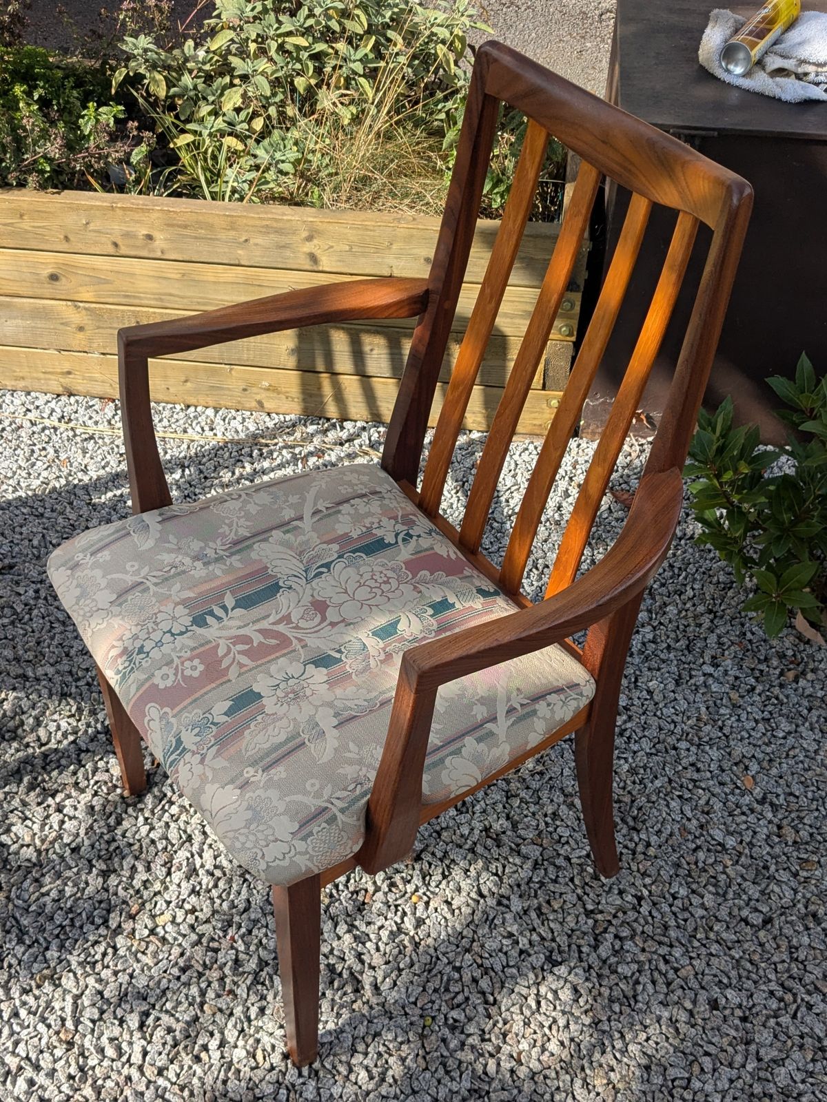 Reduced Pair Of Leslie Dandy G Plan Teak Chairs With Arms photo 400.0