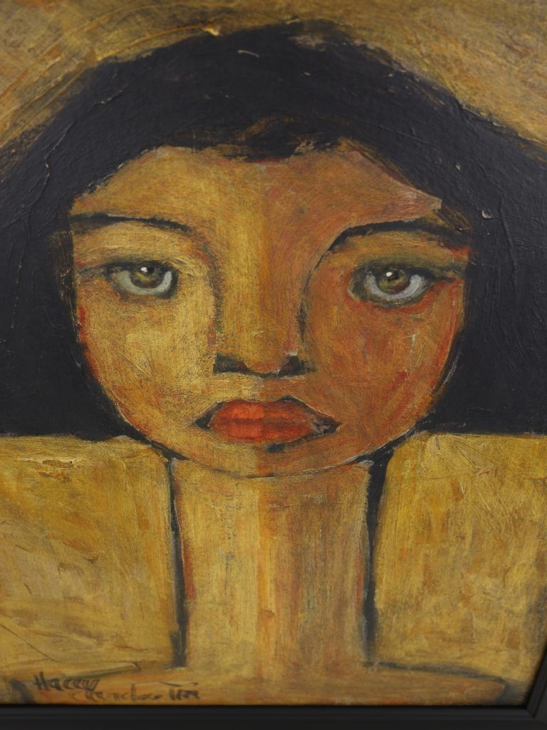 photo furniture Harry Charles Tim Neo Expressionist Painting ‘Proud’ From The 'Longhead' Series, 2026